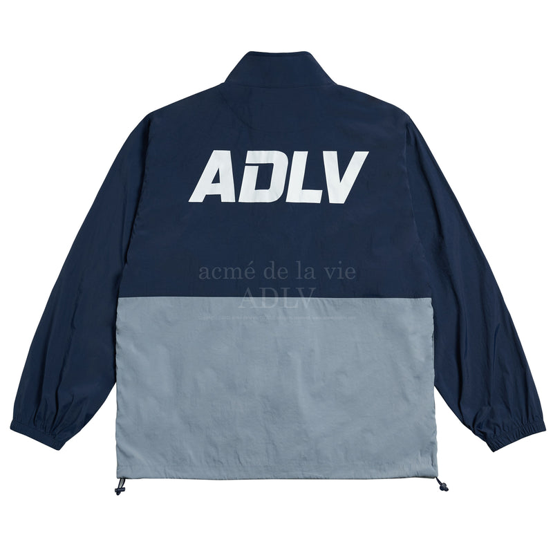 アクメドラビ(acme' de la vie) ADLV LOGO WINDBREAKER JACKET NAVY