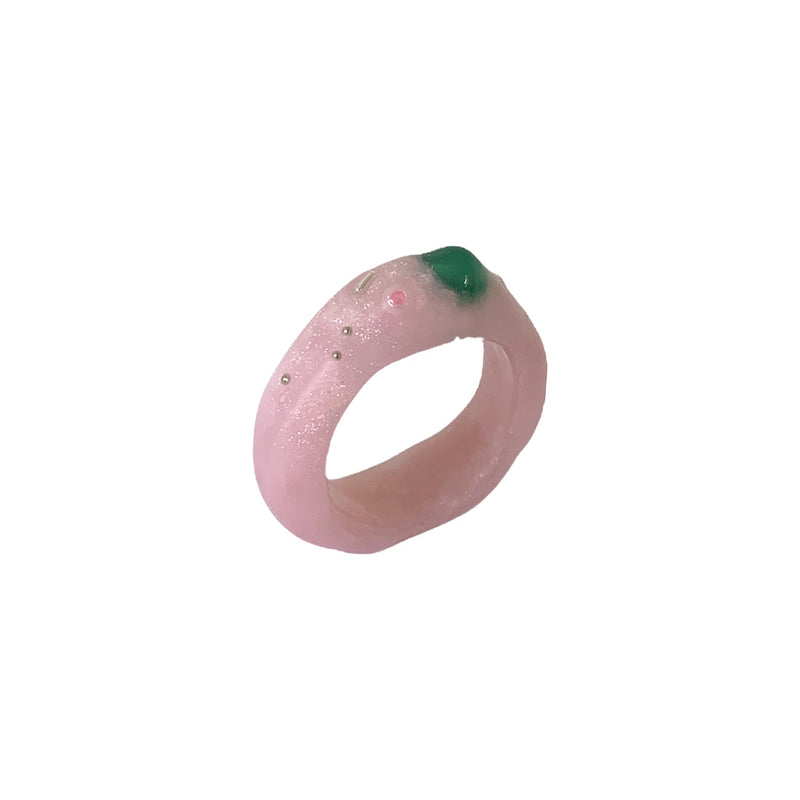 Nff(エヌエフエフ) 	 gemstone ring_candy pink