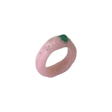 Nff(エヌエフエフ) 	 gemstone ring_candy pink