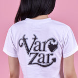 VARZAR(バザール) Love is Devil Crop T-Shirts (2color)