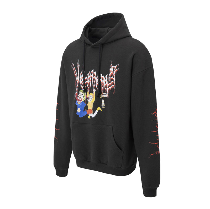 VETEMEMES（ヴェトミームス）SCREAMING ALIEN HOODIE