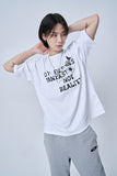 オーワイ(OY) FLOWER SUN LOGO T-WHITE