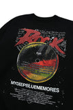 MYDEEPBLUEMEMORIES(マイディープブルーメモリーズ)      Rock and mdbm Sweatshirt Black