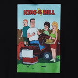 アクメドラビ(acme' de la vie)  BACKYARD FAMILY - BLACK HOODIE