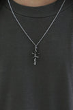 BLACKPURPLE (ブラックパープル) [surgical] grapnel necklace