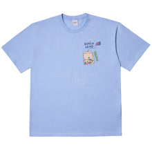 アクメドラビ(acme' de la vie)  TEABAG LOGO SHORT SLEEVE T-SHIRT SKYBLUE