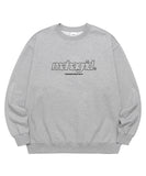 mahagrid (マハグリッド) THIRD LOGO CREWNECK [GREY]