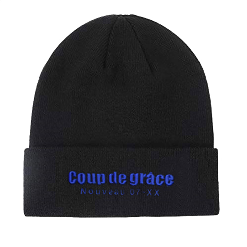クーデグレース(Coup de grace) Coup de grâce Nouveau 07-XX LOGO BEANIE