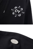 オーワイ(OY) PAISLEY TRUMP HOODIE-BLACK