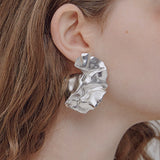 BBYB(ビービーワイビー) Crushed Texture Earring (L)