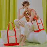 BBYB(ビービーワイビー) Tropical Market Bag (Extra-large) Red