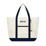 BBYB(ビービーワイビー) Tropical Market Bag (Extra-large) Navy