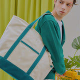 BBYB(ビービーワイビー) Tropical Market Bag (Extra-large) Green