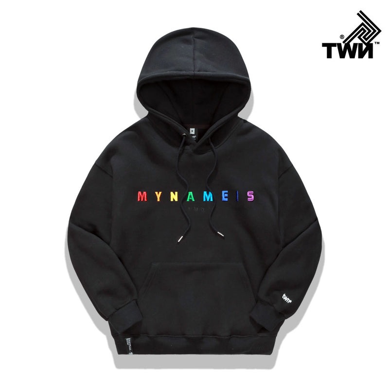 ティーダブリューエヌ(TWN) MY NAME IS HOODIE (5color) YMHD3217