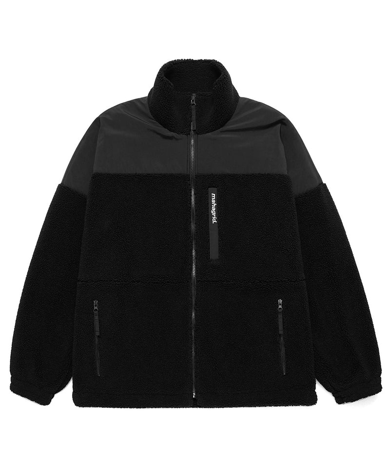 mahagrid (マハグリッド) BOA FLEECE JACKET [BLACK]