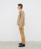 INPREP (インプレップ）ZIPPED BEIGE SHIRT JACKET