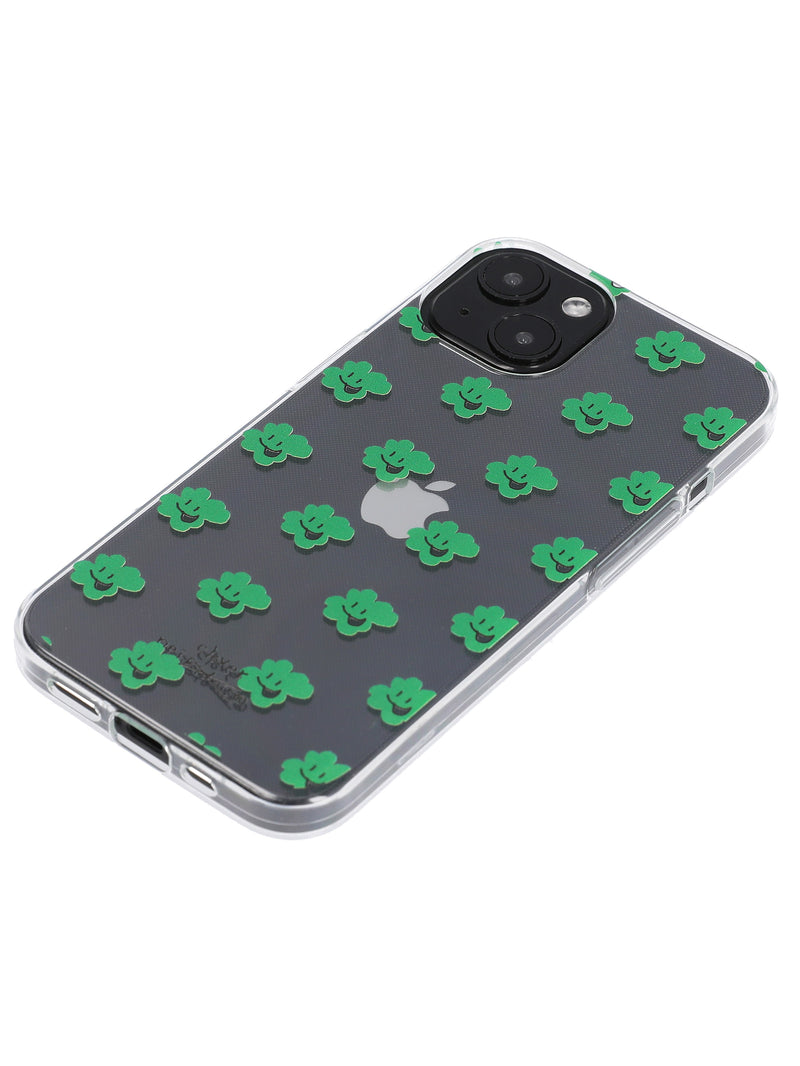 ネイキドニス(NEIKIDNIS) CLOVER PATTERN PHONE CASE / CLEAR
