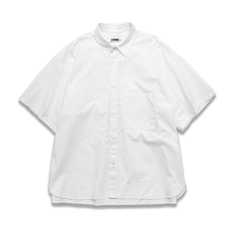 Q CUMBERS (キューカンバース) CITY GUY H/S SHIRT / White