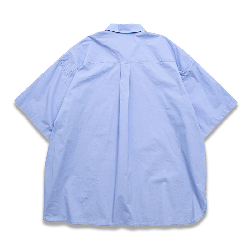 Q CUMBERS (キューカンバース) CITY GUY H/S SHIRT / Sax blue