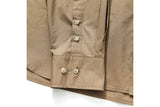 Q CUMBERS (キューカンバース)　CITY GUY SHIRTS/ Caramel brown