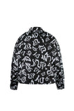 オーワイ(OY) WAVE LOGO BACK STAR JACKET-BLACK