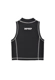 INPREP (インプレップ）Active Classic Cropped Top Black