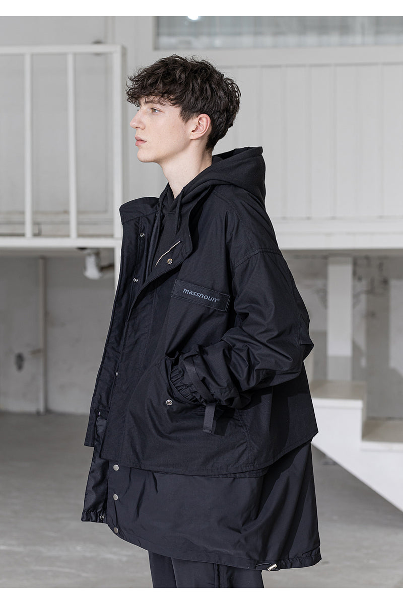 メスノウン(MASSNOUN) DETACHABLE M-51 FISHTAIL PARKA MSZCT001-BK