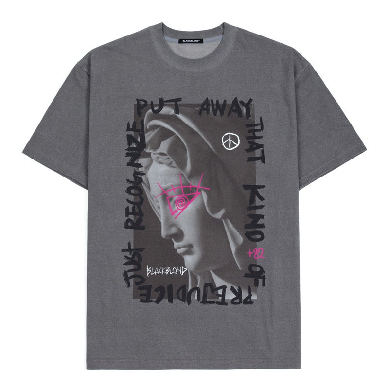 ブラックブロンド(BLACKBLOND) BBD Maria Pigment T-Shirt (Gray)