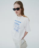 NCOVER（エンカバー）NCOVER PLANET TEXT TSHIRT-WHITE