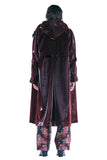 レイブレス(LABELESS) BURGUNDY WRINKLED RAIN COAT