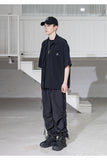 メスノウン(MASSNOUN)  EIGHT WAY STRAP TRACK PANTS MSZTP003-BK