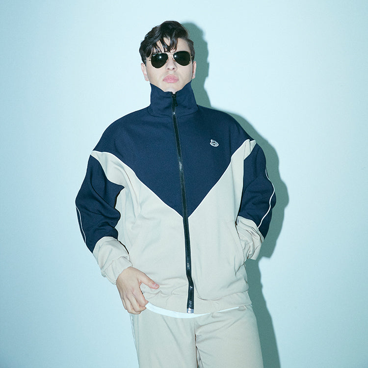 FM91.02 (エフエム91.02)　N.6 ZIPUP navy&beige