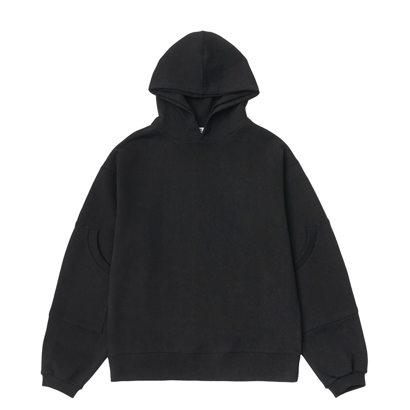 Q CUMBERS (キューカンバース) DOUBLE HOODIE(ver2) / Black
