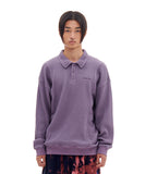 ARCHIVE BOLD (アーカイブボールド)　WAFFLE POLO SHIRTS (VIOLET)