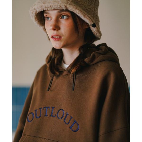 ダブルユーブイプロジェクト(WV PROJECT)   Scratch String Hood Brown MJHD7625