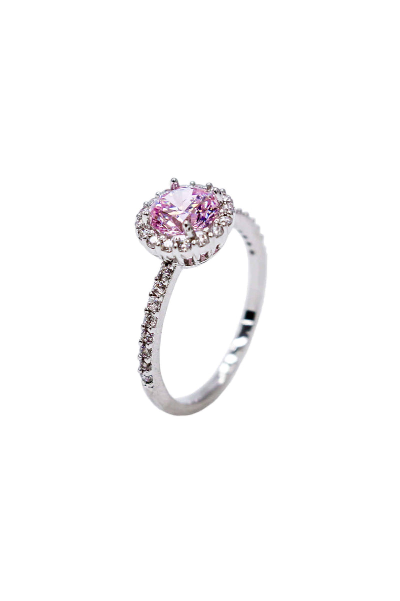 BLACKPURPLE (ブラックパープル)  [BLACKLABEL] AAA MIDNIGHT FULL MOON CRYSTAL RING-PINK