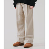 ダブルユーブイプロジェクト(WV PROJECT)   Flip Side Cotton Pants Beige JNLP7634