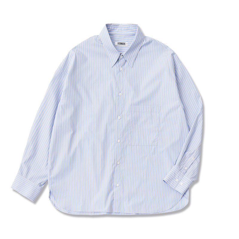 Q CUMBERS (キューカンバース) CITY GUY STRIPE SHIRTS/ Yellow