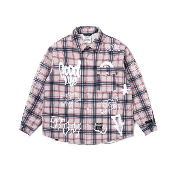 STIGMA(スティグマ) 22 BLACKBOOK PADDED OUT SHIRTS IVORY