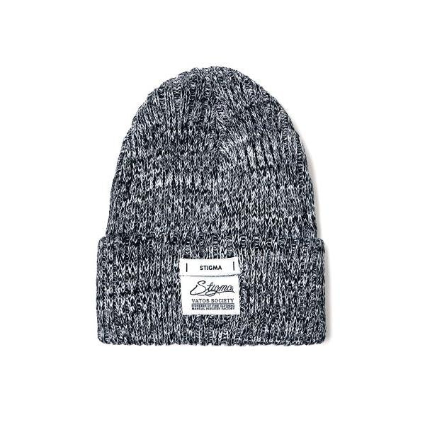 STIGMA(スティグマ) 22 MELANGE BEANIE CHARCOAL
