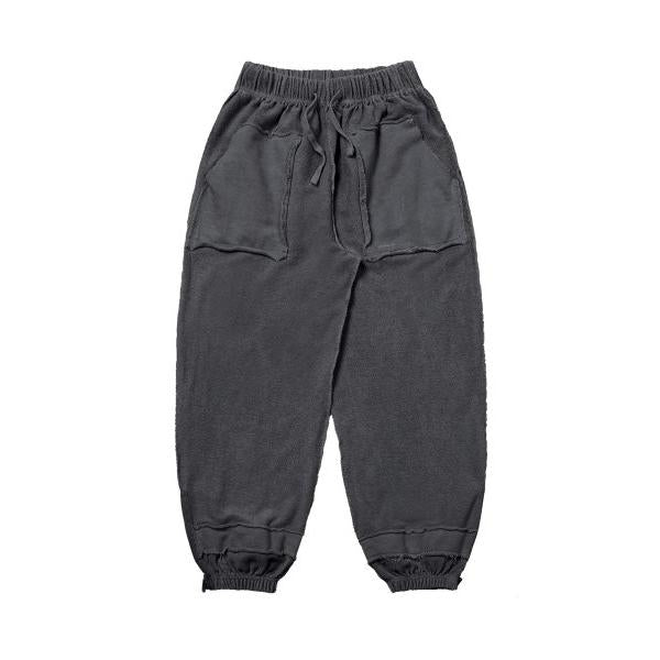 STIGMA(スティグマ) 22 INSIDEOUT PIGMENT MEDIUM SWEAT JOGGER PANTS CHARCOAL