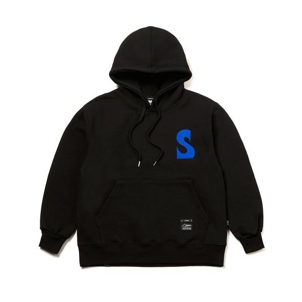 STIGMA(スティグマ) 22 LETTER HORN HEAVY SWEAT HOODIE BLACK