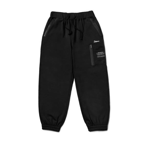STIGMA(スティグマ) 22 UNBALANCE HEAVY SWEAT JOGGER PANTS BLACK