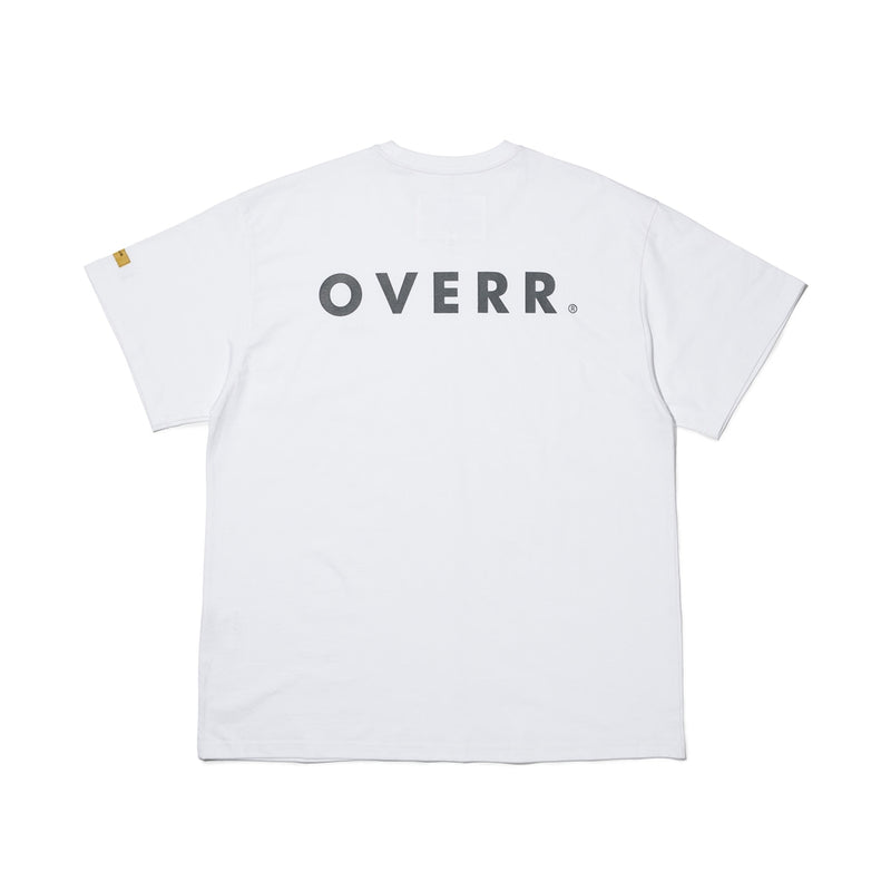 OVERR(オベルー) 21SU OVR LOGO WHITE T-SHIRTS