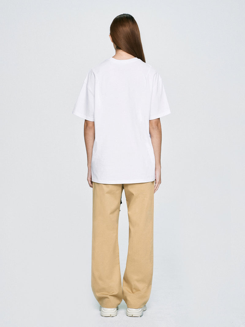 ディープリーク(DPRIQUE)     BASIC T-SHIRT - WHITE