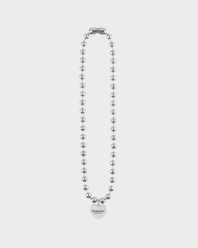Nonenon(ノンノン) BIG BLACK LOVE NEC SILVER925