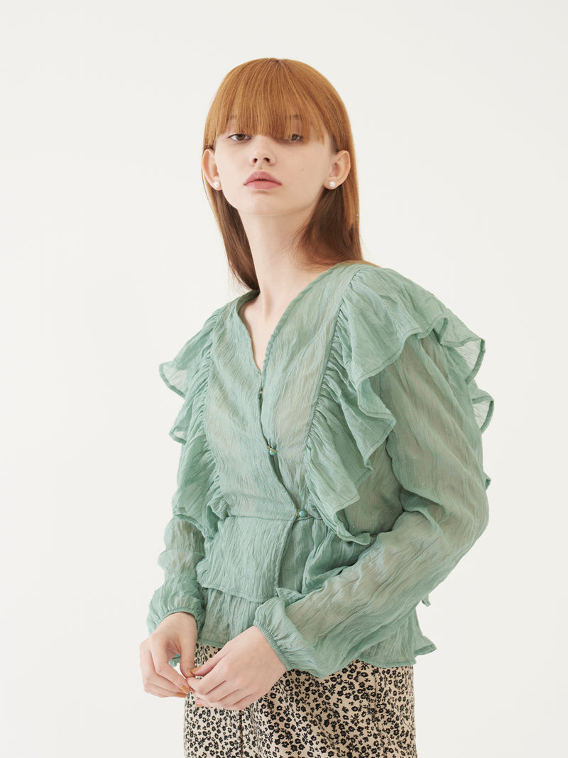 TMO BY 13MONTH（ティーエムオーバイサーティンマンス）BIG SIZE PEARL EARRING (WHITE)