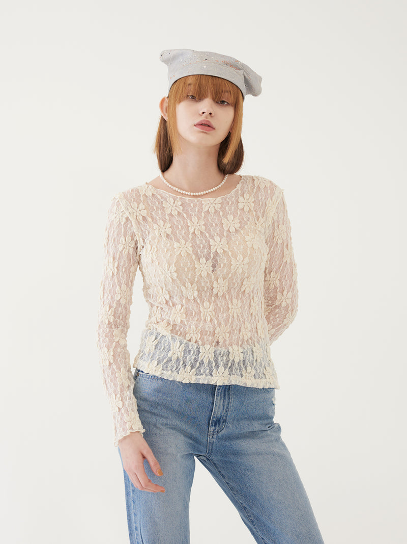 TMO BY 13MONTH（ティーエムオーバイサーティンマンス）BASIC PEARL CHOKER (WHITE)