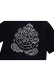 オーワイ(OY) PAISLEY LOGO T-BLACK