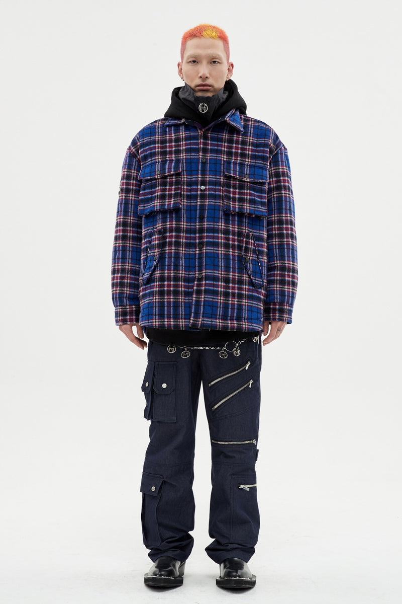 MMIC(エムエムアイシー) SONIKER CHECK QUILTED JUMPER